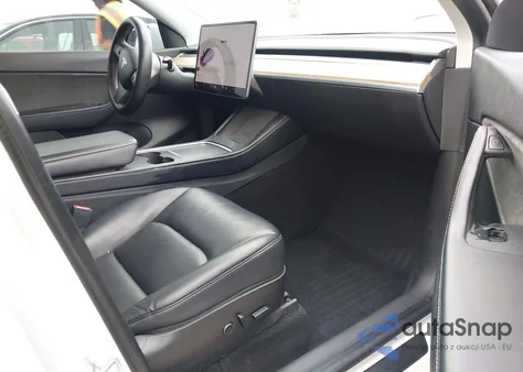2021 Tesla Model Y Long Range Dual Motor All-Wheel Drive from USA, damaged, VIN 5YJYGDEE1MF146540